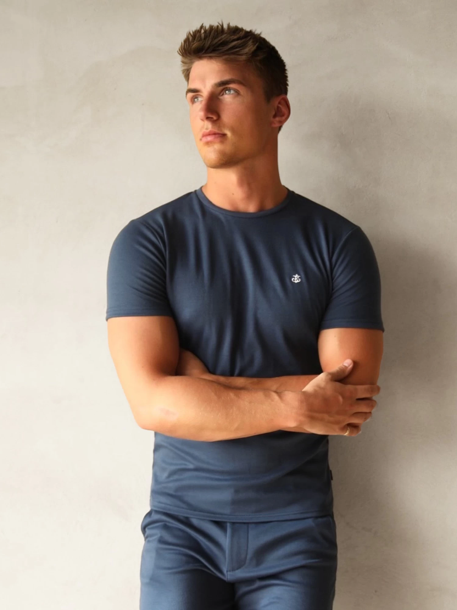 Sorrento T-Shirt - Navy 4 Sorrento T-Shirt - Navy - Image 2