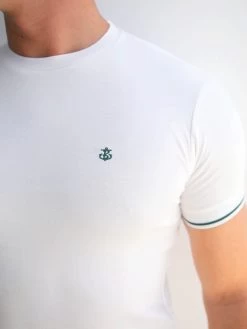 Paolo T-Shirt - White -Trend Wear Sales 2938White 04D