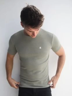 Pirlo T-Shirt - Sage Green -Trend Wear Sales 2941Sage 01D