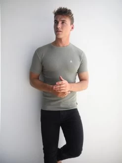 Pirlo T-Shirt - Sage Green -Trend Wear Sales 2941Sage 03D