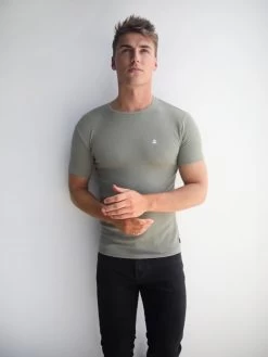 Pirlo T-Shirt - Sage Green -Trend Wear Sales 2941Sage 05D