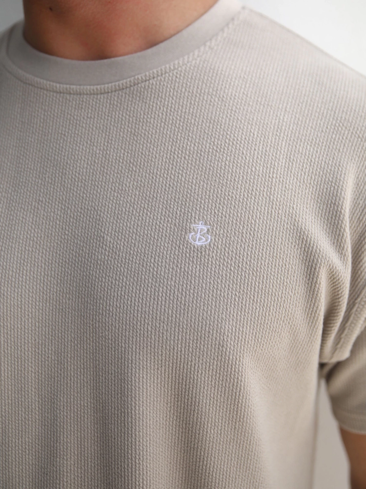 Matteo Relaxed T-Shirt - Tan 6 Matteo Relaxed T-Shirt - Tan - Image 4