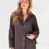Camilla Shirt - Mocha -Trend Wear Sales 2964BrownleadD