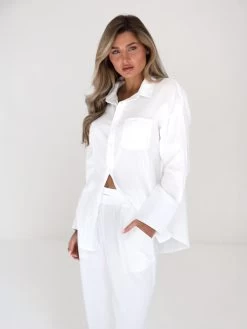 Camilla Shirt - White -Trend Wear Sales 2964White 04D
