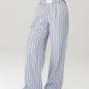 Elena Stripe Trousers - Grey -Trend Wear Sales 2966GREYLEADD