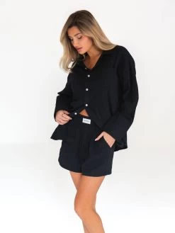 Camilla Shorts - Black 10 Camilla Shorts - Black -Trend Wear Sales 2968Black 07D