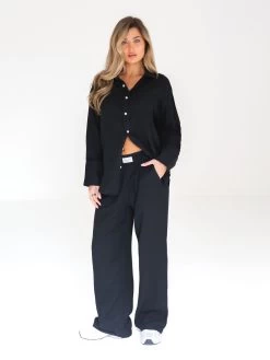 Camilla Trousers - Black 9 Camilla Trousers - Black -Trend Wear Sales 2969Black 01D