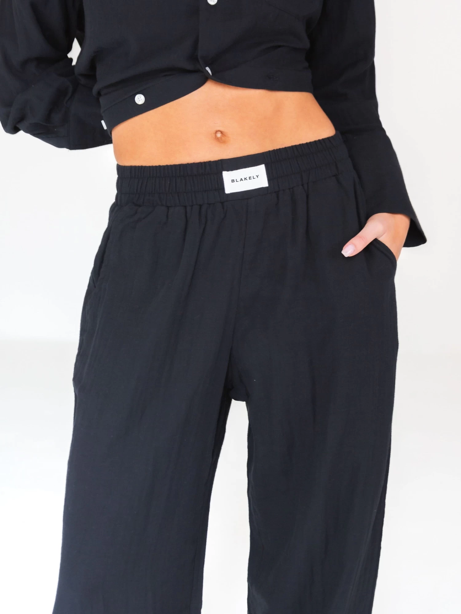 Camilla Trousers - Black 7 Camilla Trousers - Black - Image 5