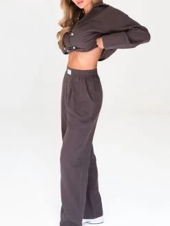 Camilla Trousers - Mocha 11 Camilla Trousers - Mocha -Trend Wear Sales 2969brown 03D