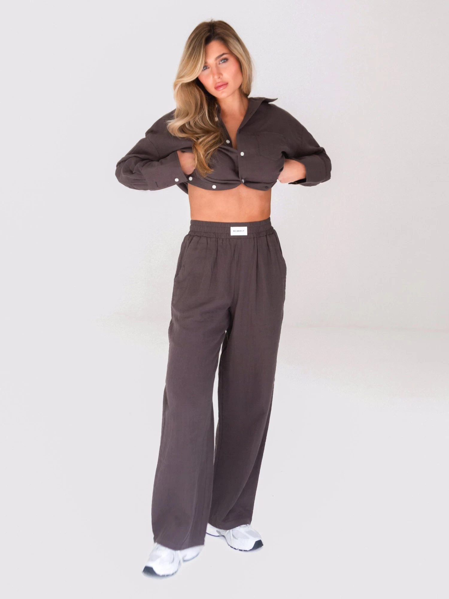 Camilla Trousers - Mocha 8 Camilla Trousers - Mocha - Image 6