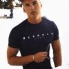 Stockbridge T-Shirt - Navy -Trend Wear Sales 330 325 StockbridgeNavyEdit1D