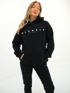 Composure Oversized Hoodie - Black 12 Composure Oversized Hoodie - Black -Trend Wear Sales 411EblackD 4