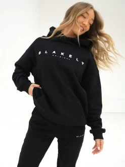 Composure Oversized Hoodie - Black 10 Composure Oversized Hoodie - Black -Trend Wear Sales 411EblackleadD