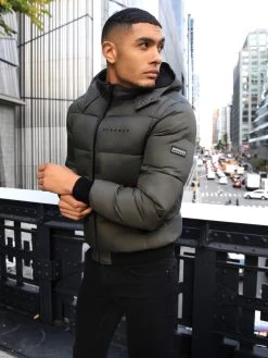 Harley Coat - Khaki Green -Trend Wear Sales 570C2HARLEYD 7