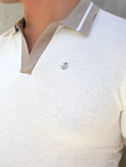 Irvine Polo - Cream -Trend Wear Sales 6005Cream 06D