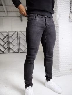 Vol. 7 Skinny Jeans - Charcoal -Trend Wear Sales 701charcoal1D NewWebSize