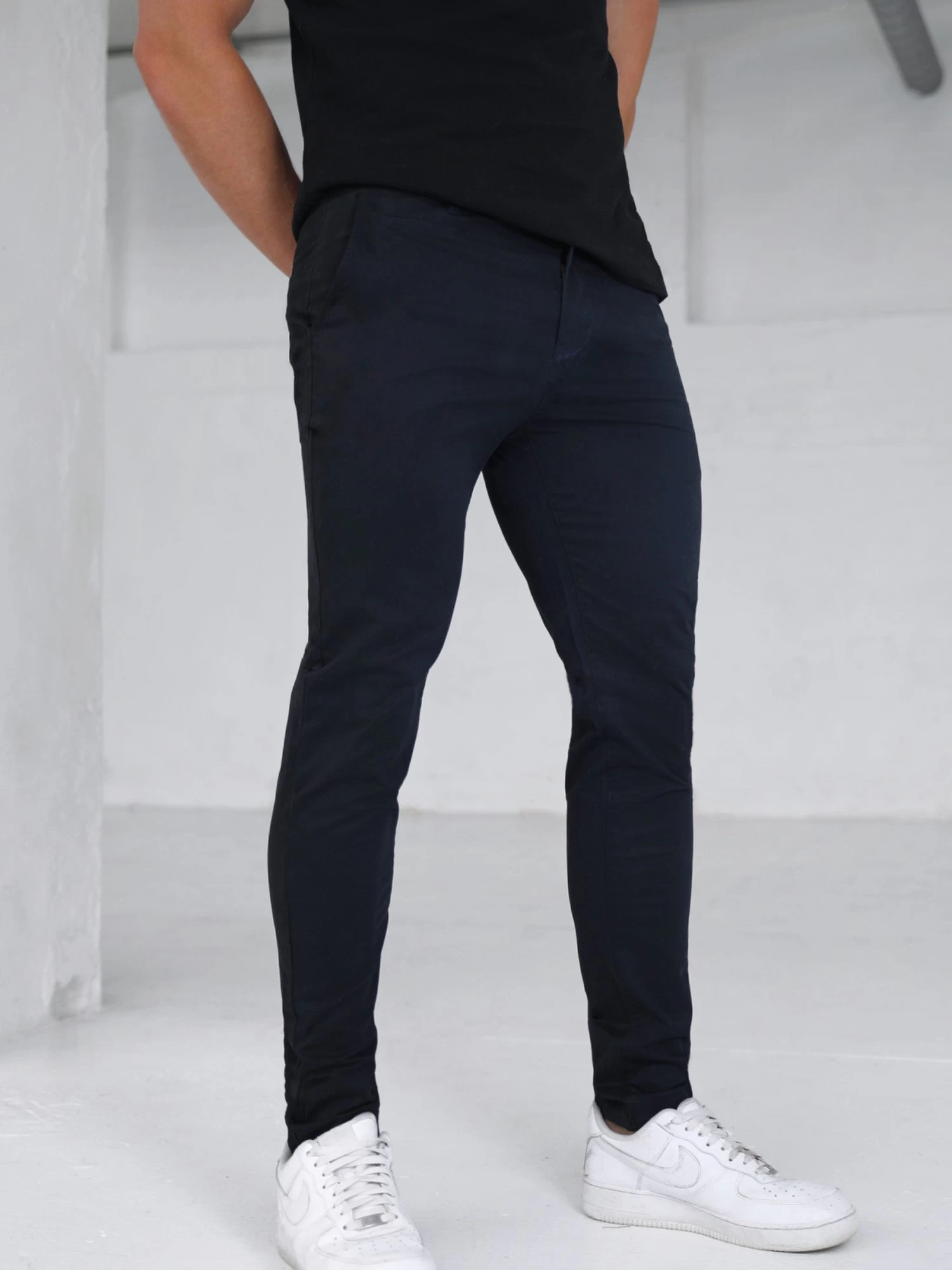 Stretch Chino - Navy 5 Stretch Chino - Navy - Image 3