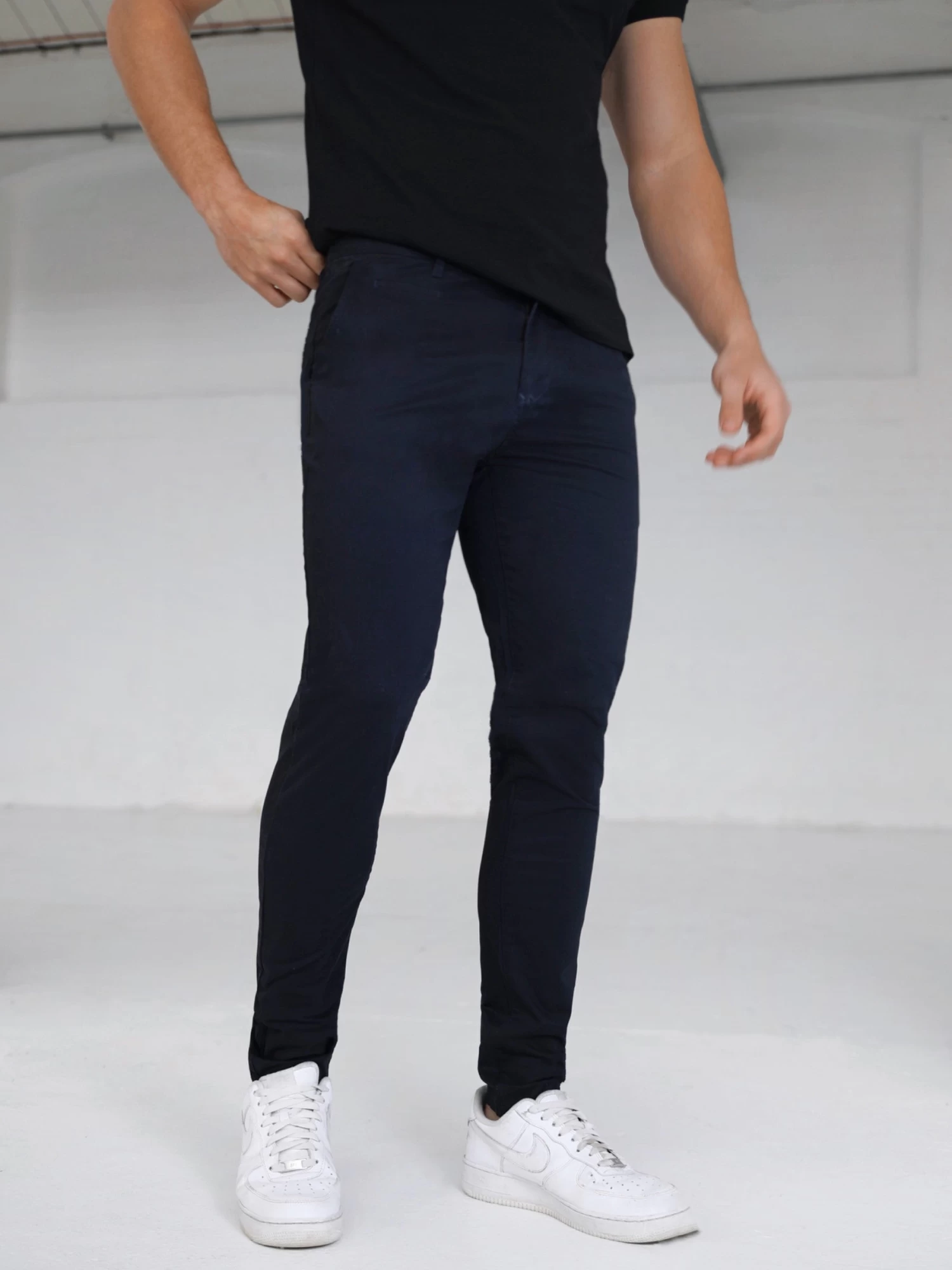Stretch Chino - Navy 4 Stretch Chino - Navy - Image 2
