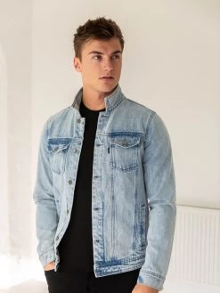 Brooklyn Denim Jacket - Blue 11 Brooklyn Denim Jacket - Blue -Trend Wear Sales 832aBlue 02D