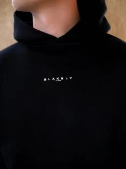 Evolved Lite Relaxed Hoodie - Black -Trend Wear Sales 8365Black 01D