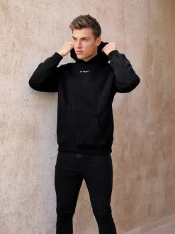 Evolved Lite Relaxed Hoodie - Black -Trend Wear Sales 8365Black 03D