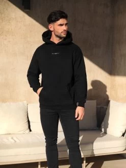 Evolved Lite Relaxed Hoodie - Black -Trend Wear Sales 8365Black 05D