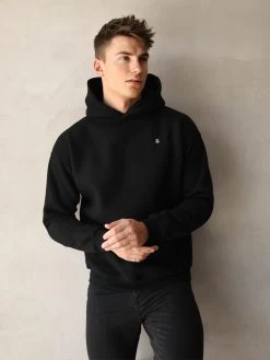 Anchor Relaxed Hoodie - Black 12 Anchor Relaxed Hoodie - Black -Trend Wear Sales 836ABlack 06D