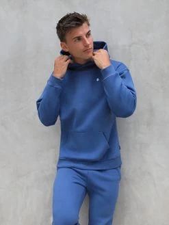 Anchor Relaxed Hoodie - Blue -Trend Wear Sales 836ABlue06D