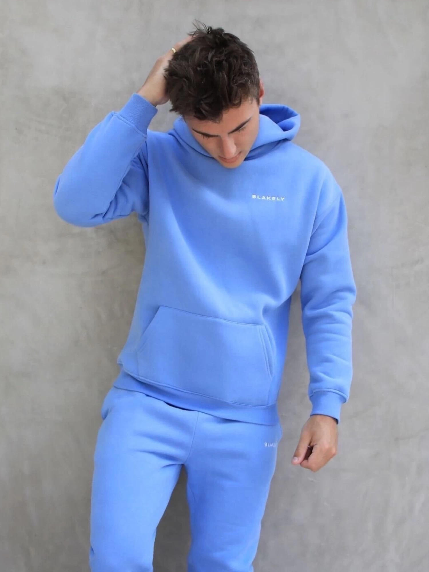 Series Relaxed Hoodie - Light Blue 6 Series Relaxed Hoodie - Light Blue - Image 4