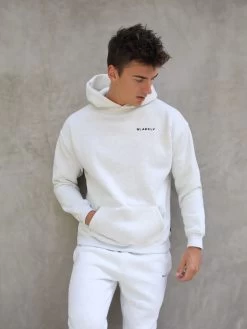 Series Relaxed Hoodie - Marl White 10 Series Relaxed Hoodie - Marl White -Trend Wear Sales 836AMMarlwhite 03D