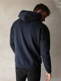 Anchor Relaxed Hoodie - Navy -Trend Wear Sales 836ANavy 03D