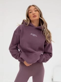 Ultimate Oversized Hoodie - Light Plum -Trend Wear Sales 836GPLUM02