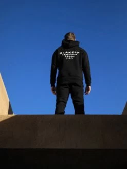 Rue Relaxed Hoodie - Black -Trend Wear Sales 836ILBlack 02D