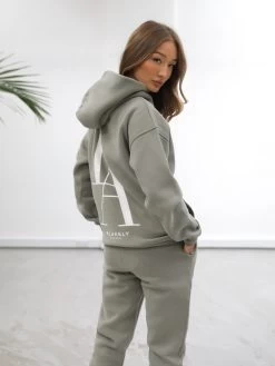 Studio Oversized Hoodie - Olive 15 Studio Oversized Hoodie - Olive -Trend Wear Sales 837LAOlive03D