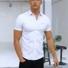 Melbourne Short Sleeve Shirt - White