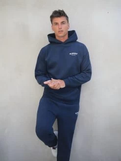 Heritage Relaxed Hoodie - Dark Navy -Trend Wear Sales 867VMNavy 08D