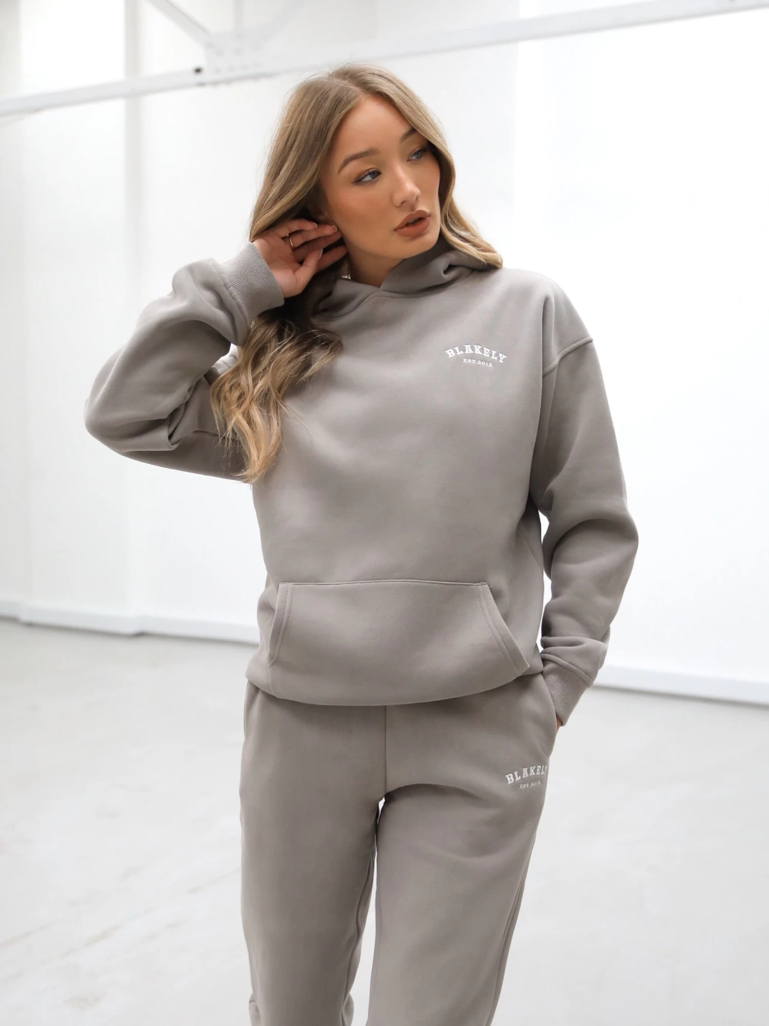 Heritage Oversized Hoodie - Neutral Grey 5 Heritage Oversized Hoodie - Neutral Grey - Image 3