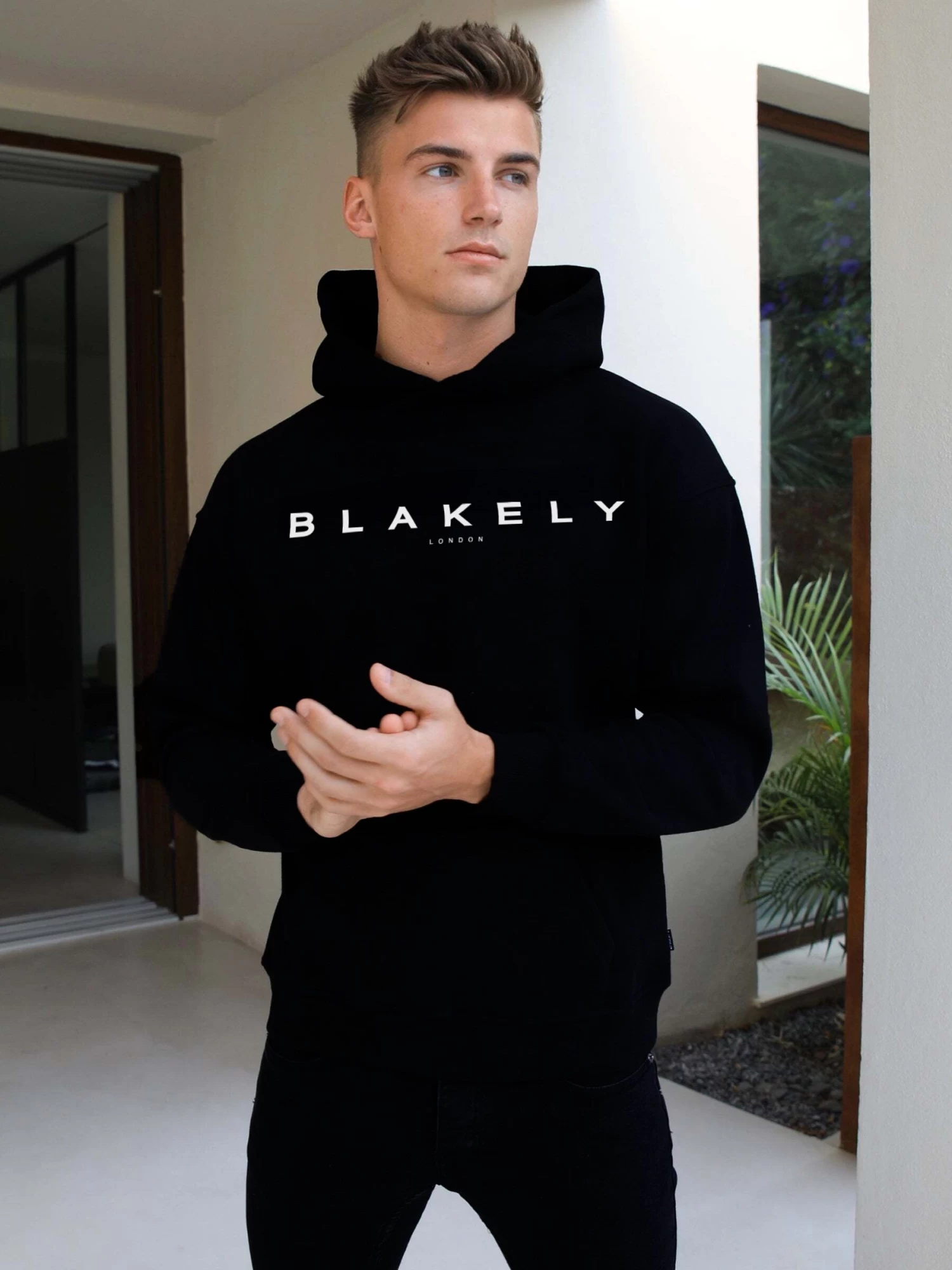 Evolved II Relaxed Hoodie - Black 3 Evolved II Relaxed Hoodie - Black