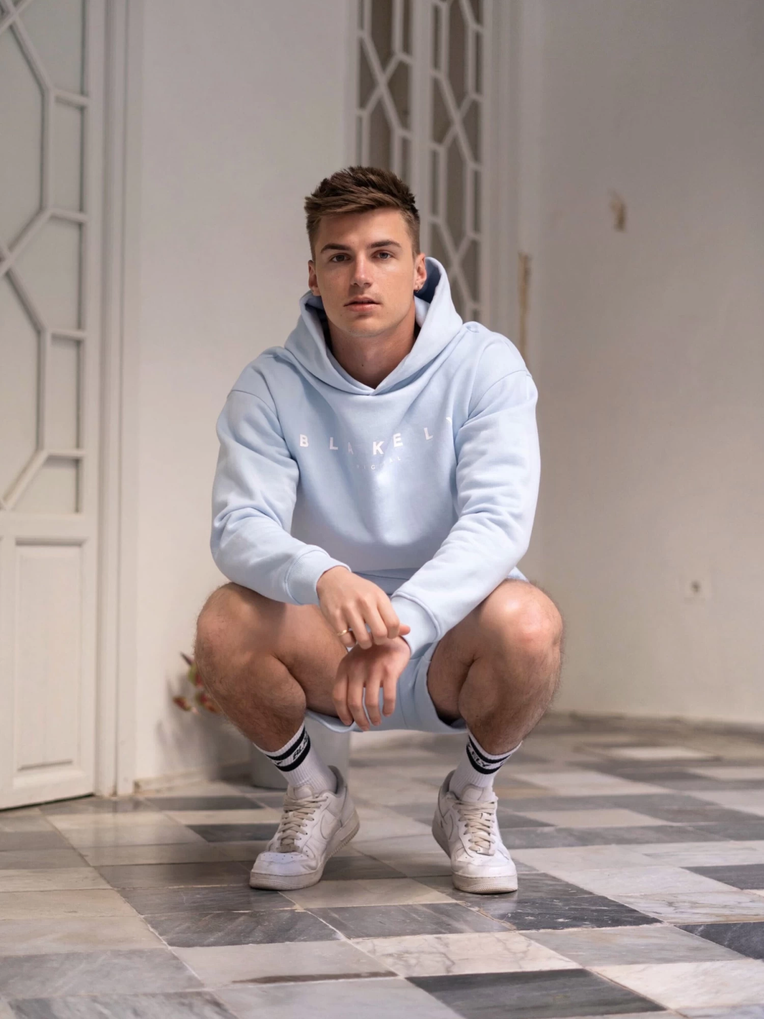 Evolved Hoodie - Light Blue 6 Evolved Hoodie - Light Blue - Image 4