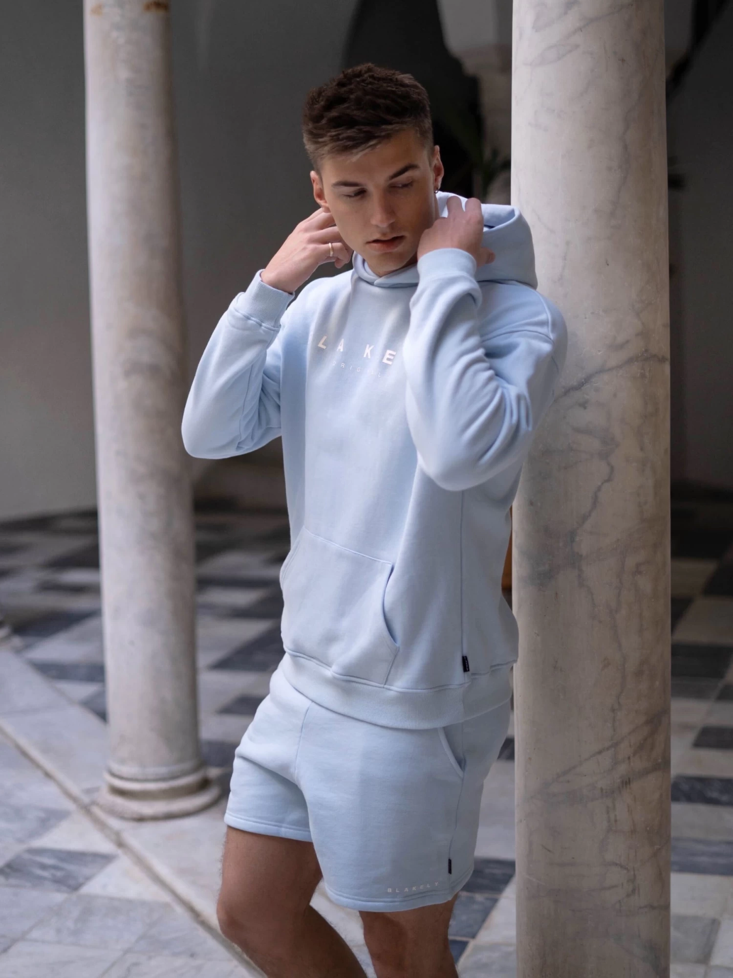 Evolved Hoodie - Light Blue 7 Evolved Hoodie - Light Blue - Image 5