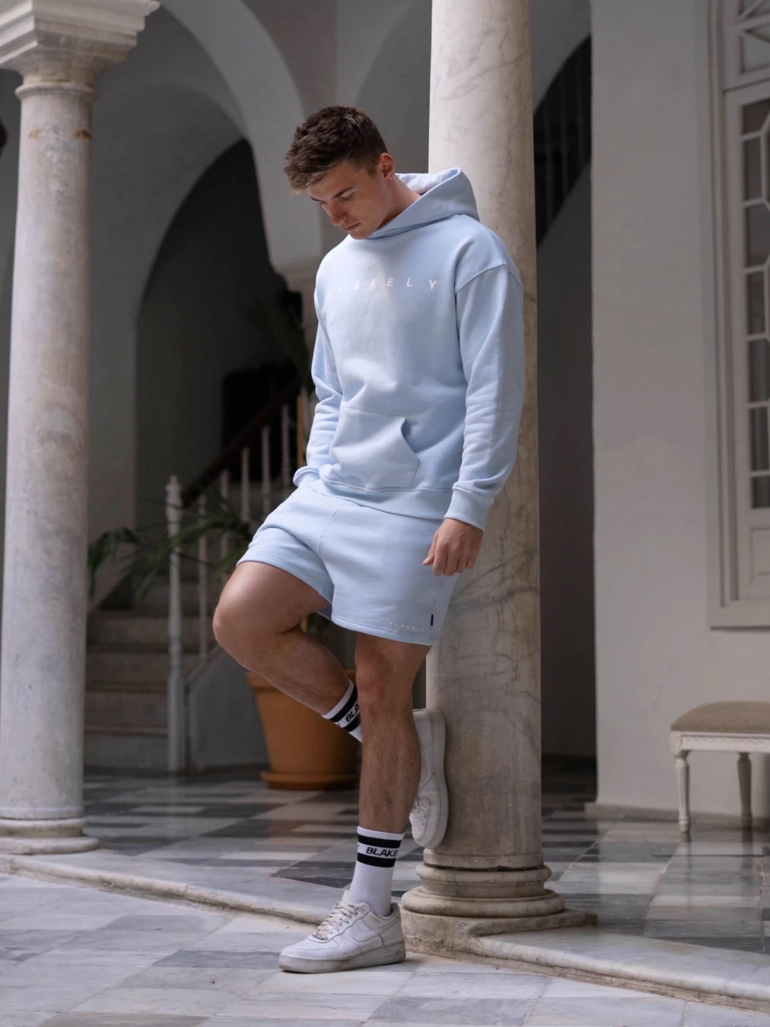 Evolved Hoodie - Light Blue 5 Evolved Hoodie - Light Blue - Image 3