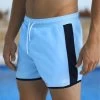 Poso Swim Shorts - Light Blue/Navy