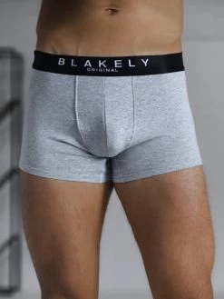 BLK Boxers - Grey 3 Pack -Trend Wear Sales 976GreyBoxers2D NewWebSize