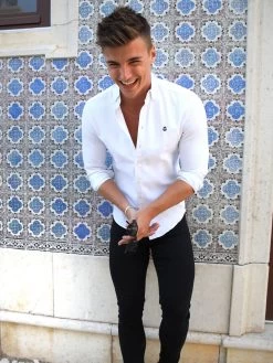 Westcliffe Shirt - White -Trend Wear Sales A250WestcliffePortugal3D