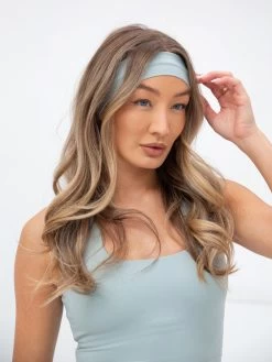 Studio Headband - Mineral Blue -Trend Wear Sales B11GLightBlue 03D