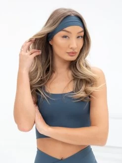 Studio Headband - Slate Blue -Trend Wear Sales B11GSlateblue 04D