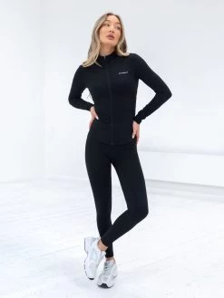 Studio Active Jacket - Black 10 Studio Active Jacket - Black -Trend Wear Sales B605Black 06D