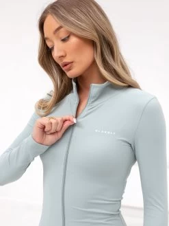 Studio Active Jacket - Mineral Blue -Trend Wear Sales B605Lightblue 01D