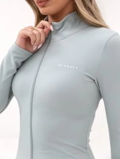 Studio Active Jacket - Mineral Blue -Trend Wear Sales B605Lightblue 02D