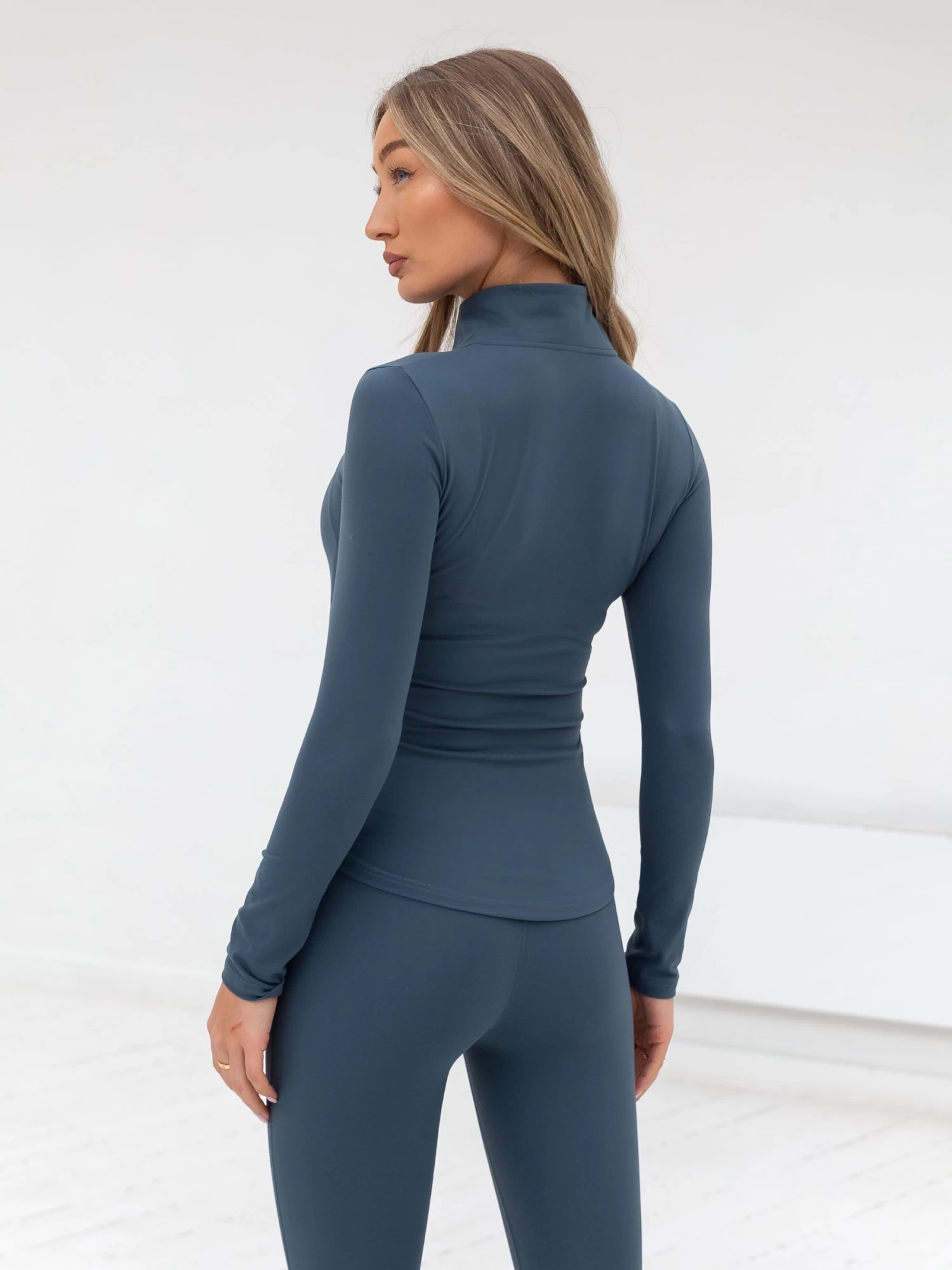 Studio Active Jacket - Slate Blue 8 Studio Active Jacket - Slate Blue - Image 6